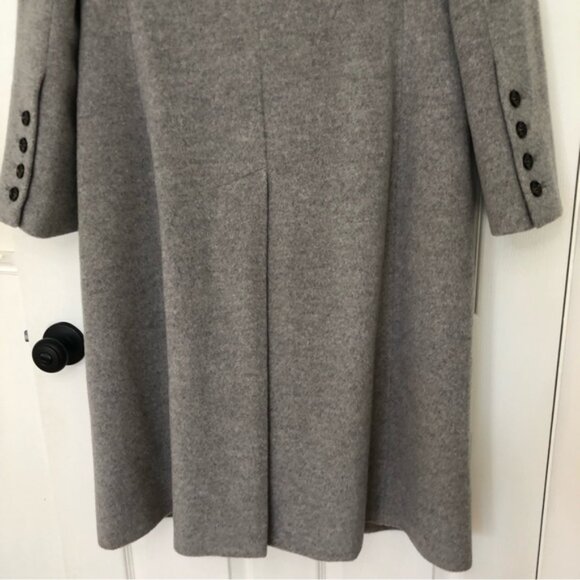 Talbots Wool Cashmere Longline Double Breasted Coat - Picture 14 of 16